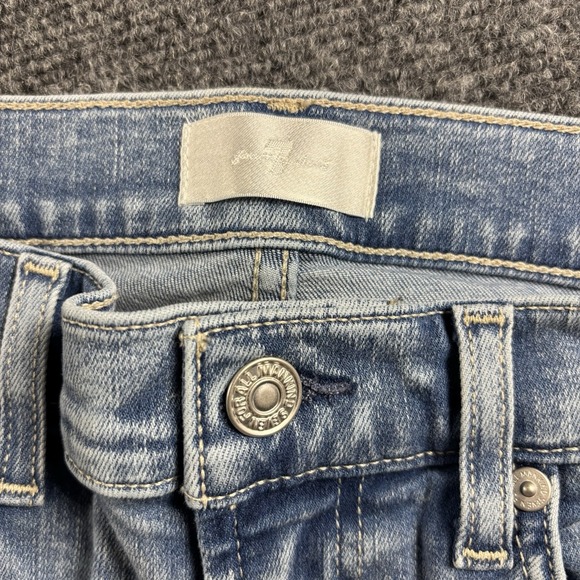 7 FOR ALL MANKIND Women's Jean 27 'Joyce' High Waisted Stretch Denim Skinny Fit - Picture 6 of 11